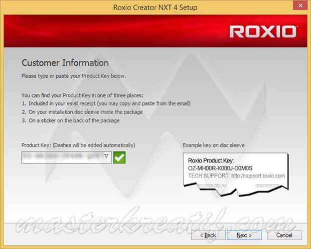 roxio creator 2012 product key